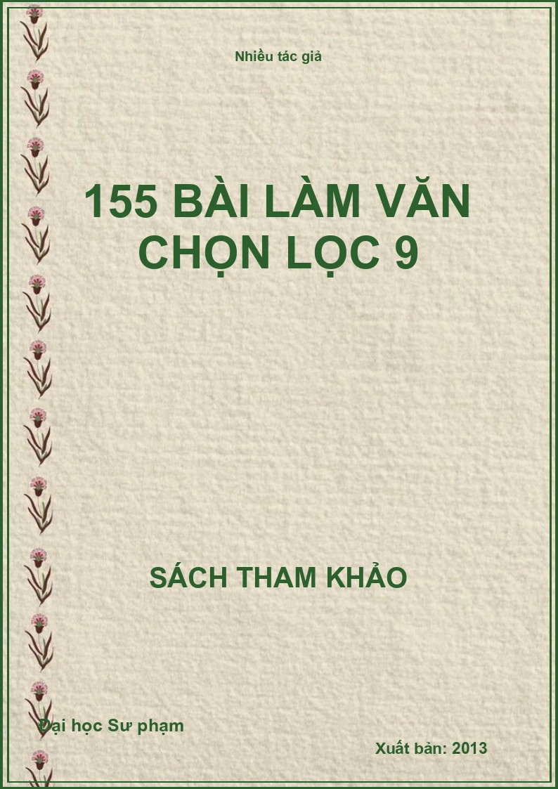 155 bài làm văn chọn lọc 9