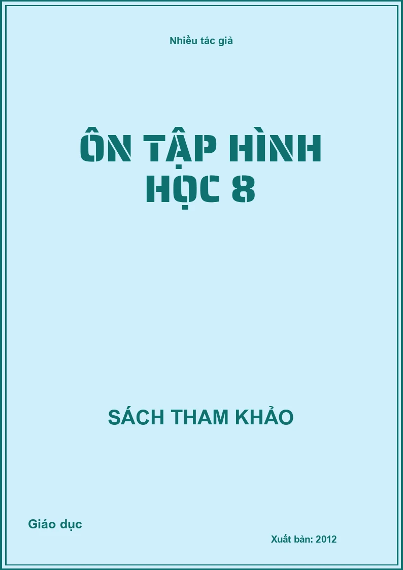 Ôn tập hình học 8