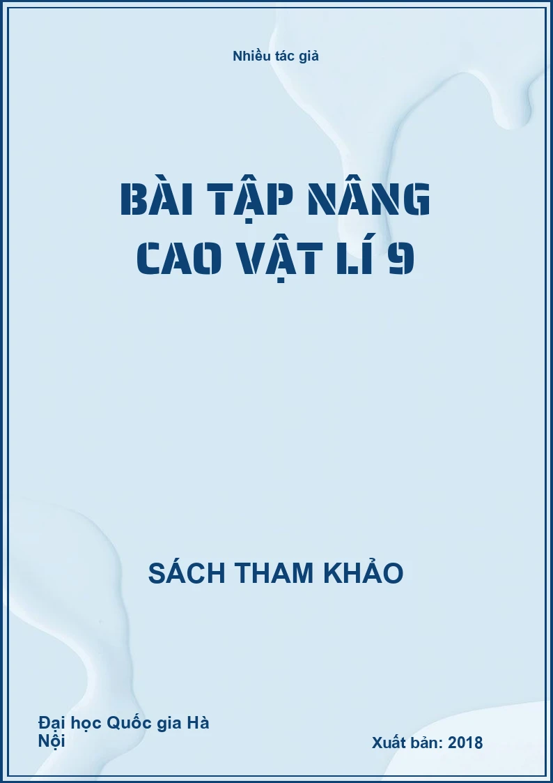Bài tập nâng cao vật lí 9