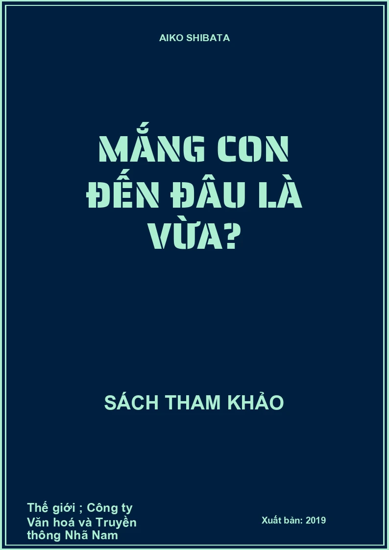 Mắng con đến đâu là vừa?
