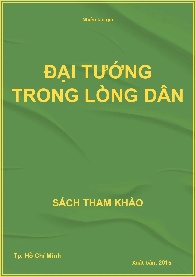 Đại tướng trong lòng dân
