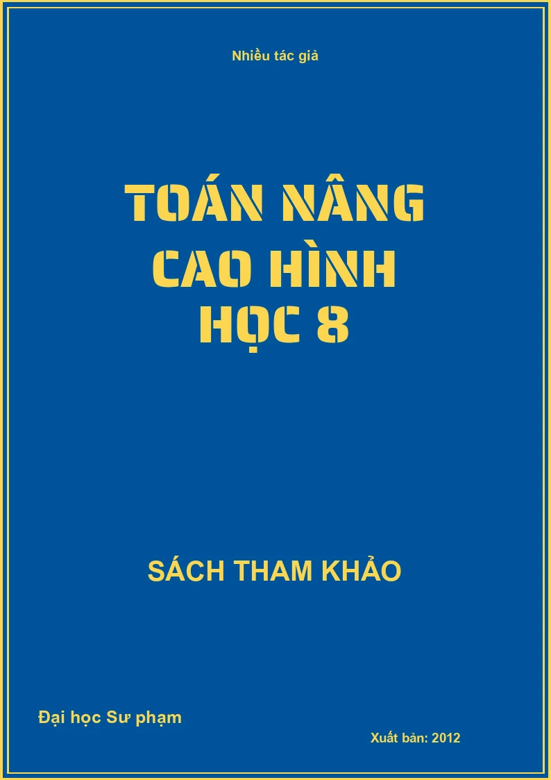Toán nâng cao hình học 8