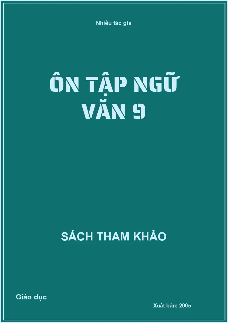 Ôn tập ngữ văn 9