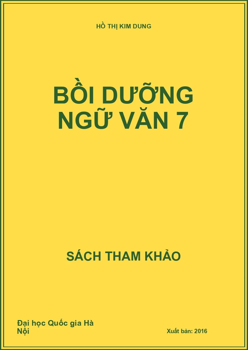 Bồi dưỡng ngữ văn 7