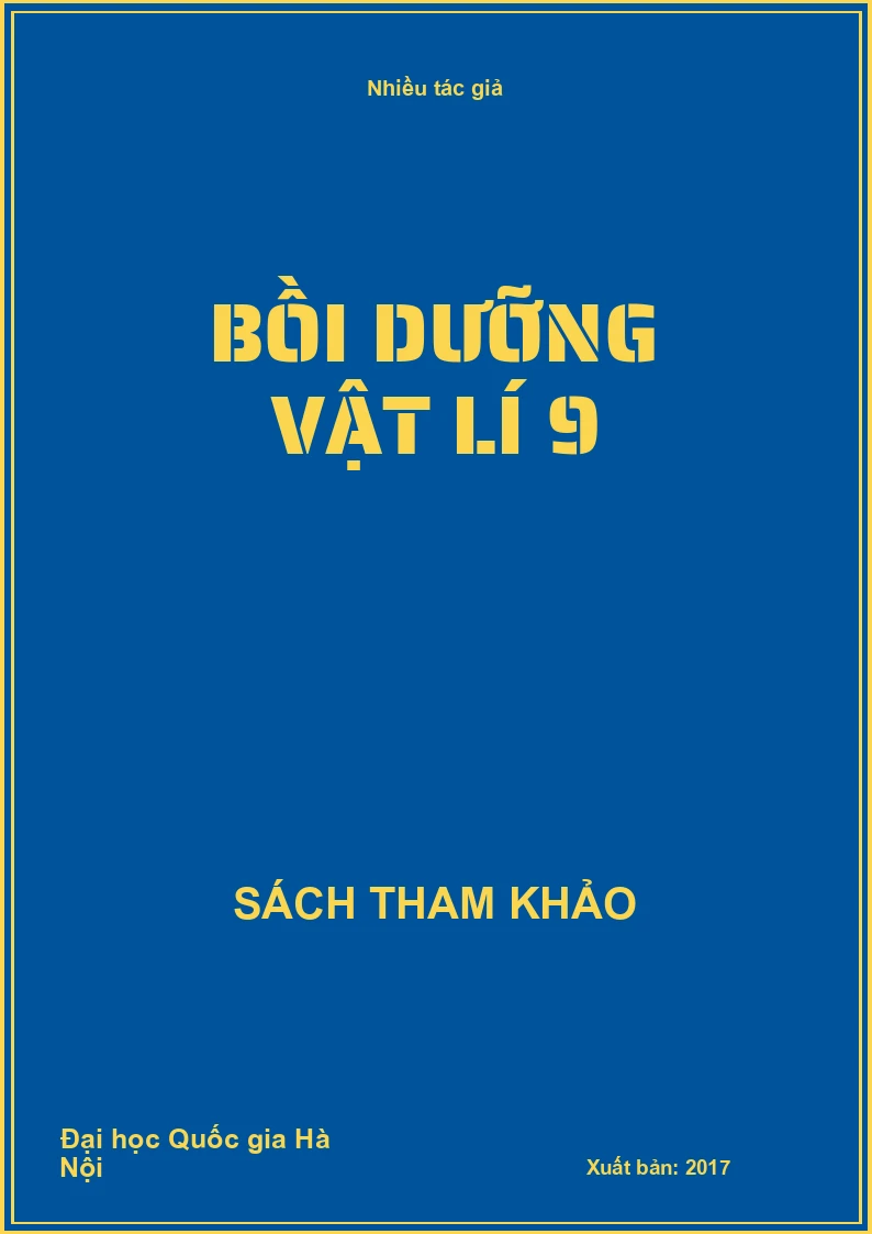 Bồi dưỡng vật lí 9