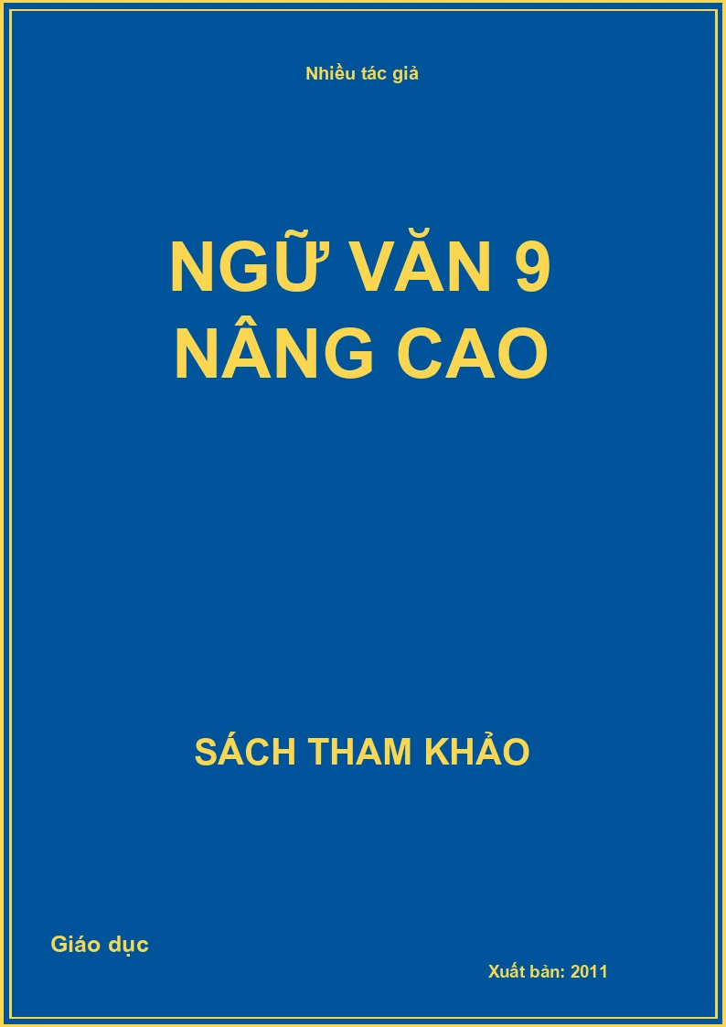 Ngữ văn 9 nâng cao