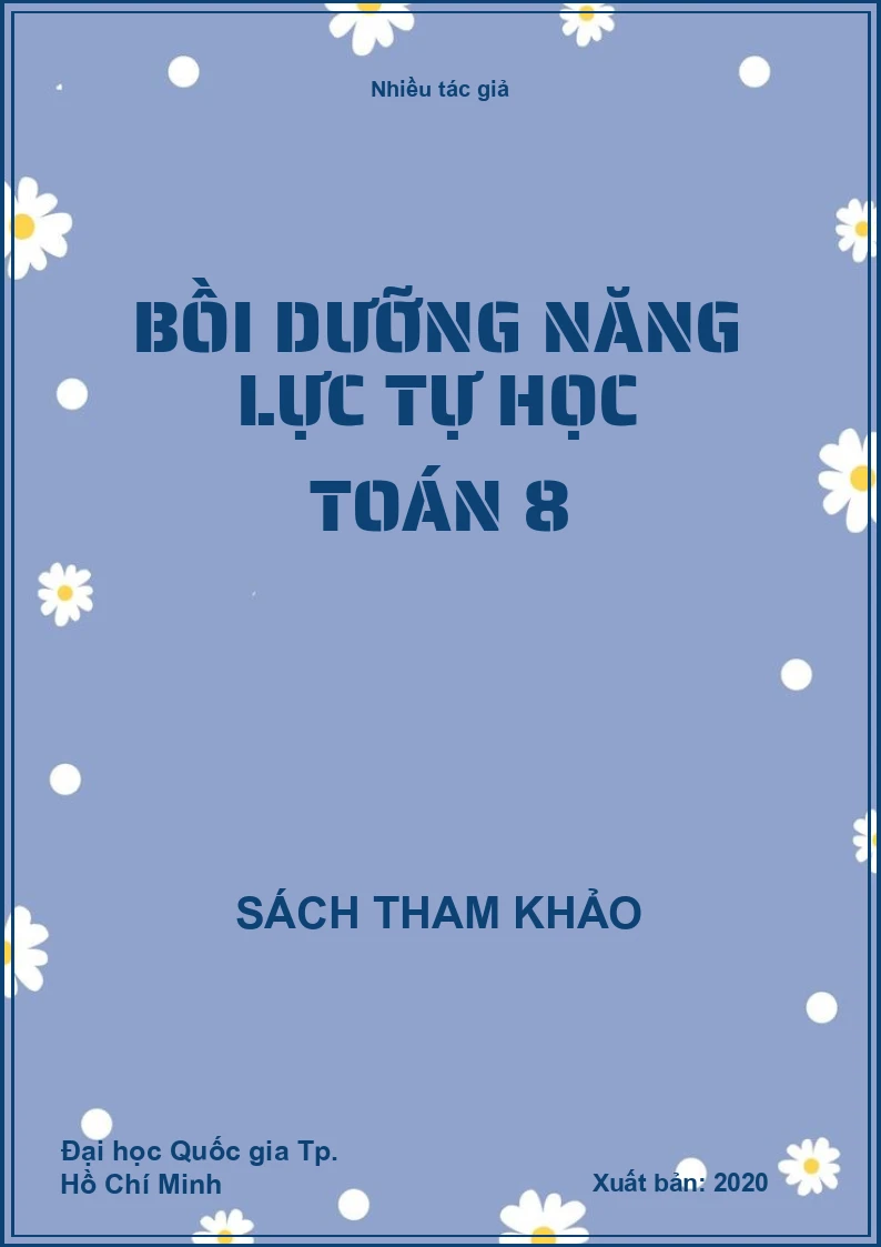 Bồi dưỡng năng lực tự học Toán 8