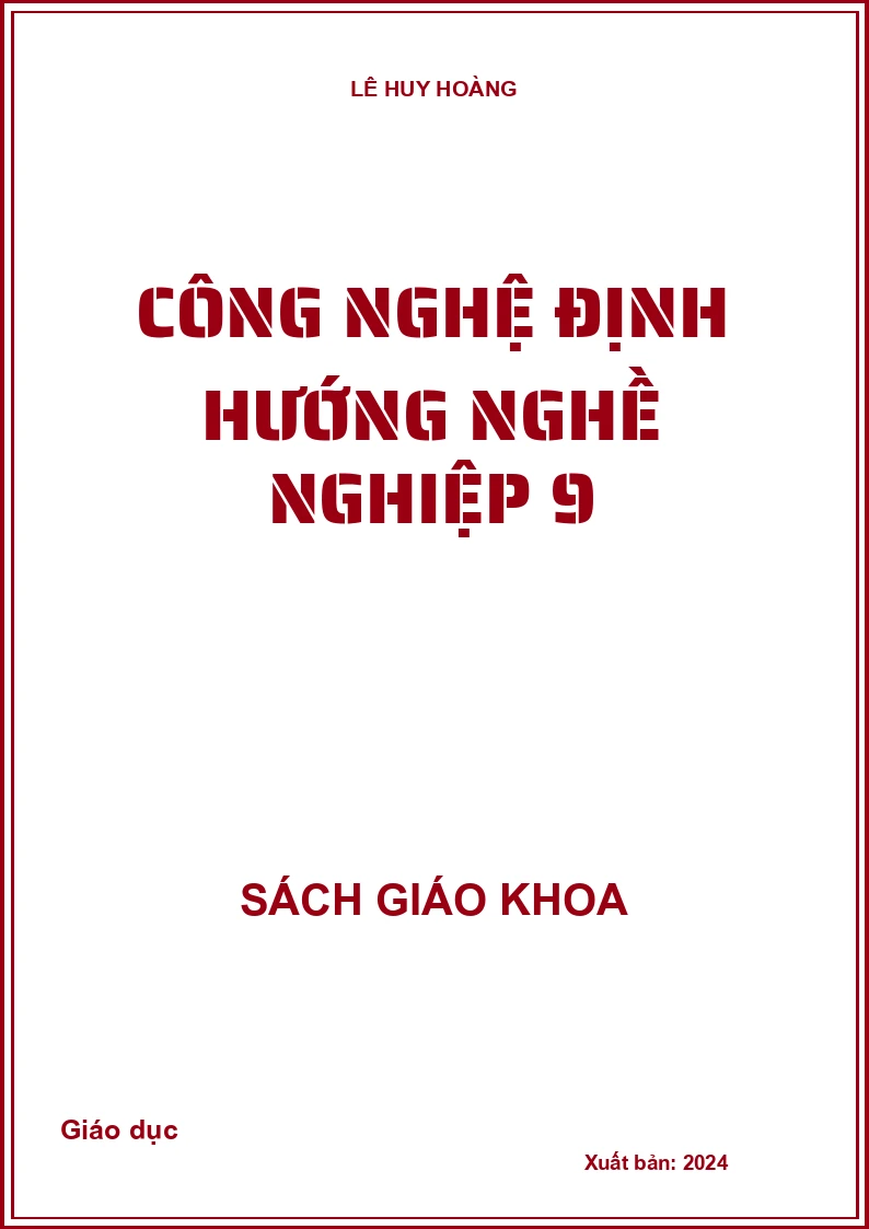 Công nghệ Định Hướng nghề nghiệp 9