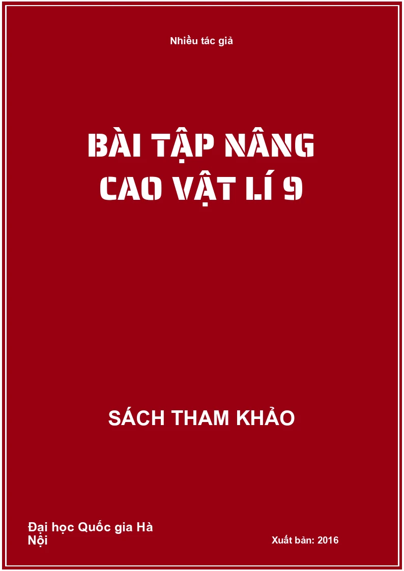 Bài tập nâng cao vật lí 9