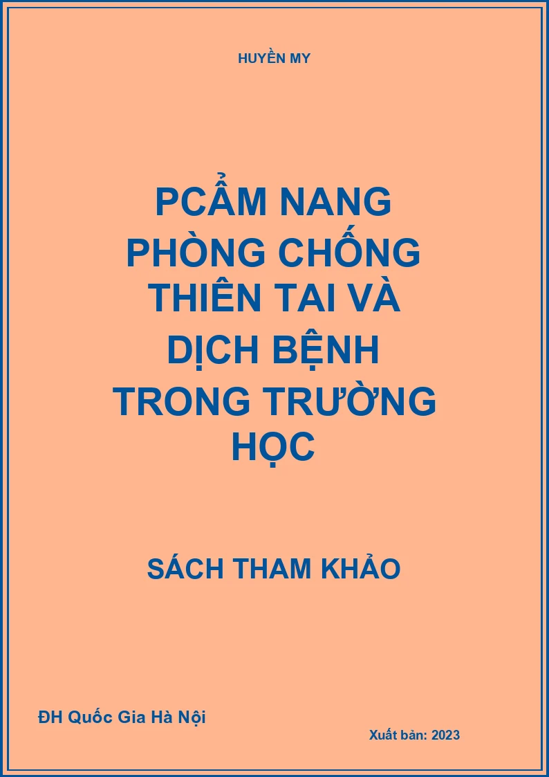 PCẩm nang phòng chống thiên tai và dịch bệnh trong trường học