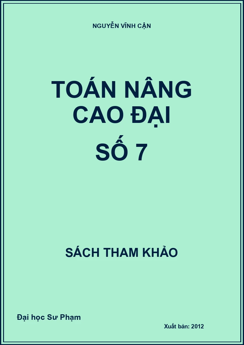 Toán nâng cao đại số 7