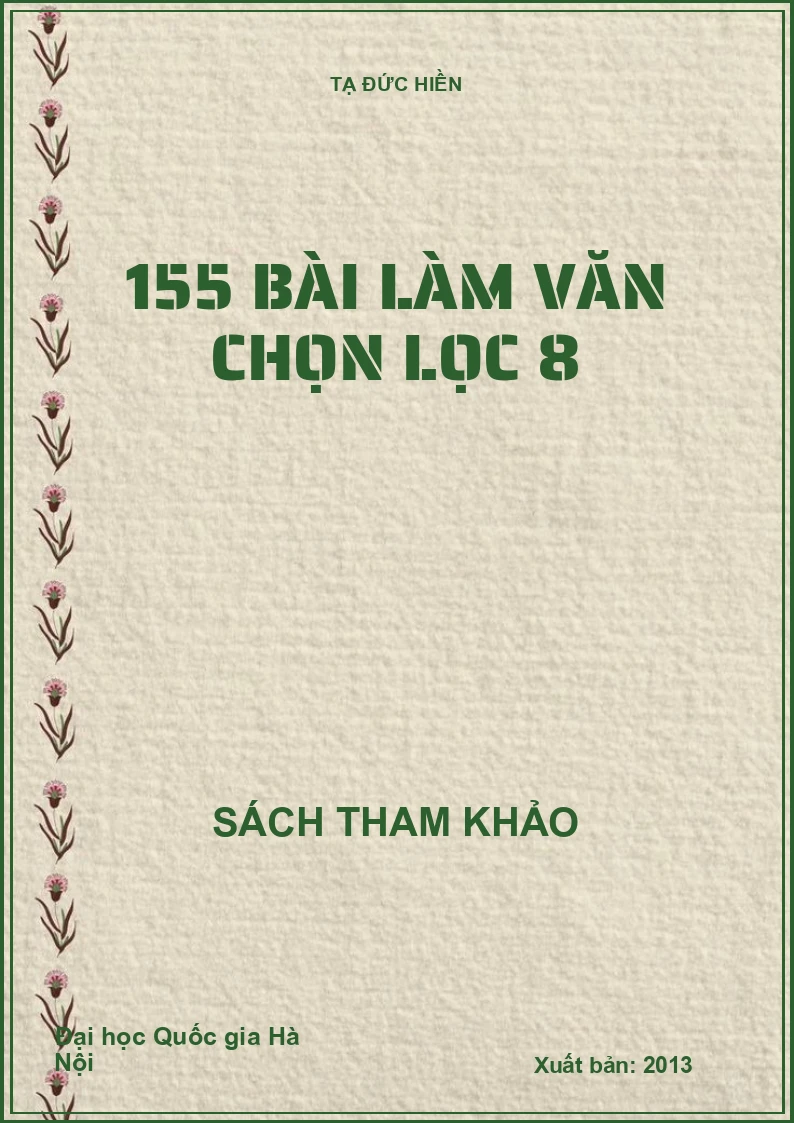 155 bài làm văn chọn lọc 8