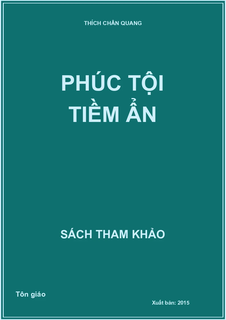 Phúc tội tiềm ẩn