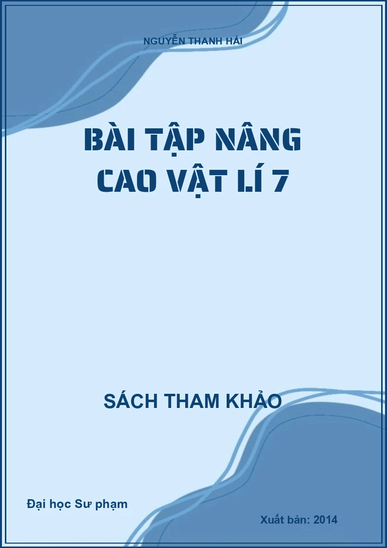 Bài tập nâng cao vật lí 7