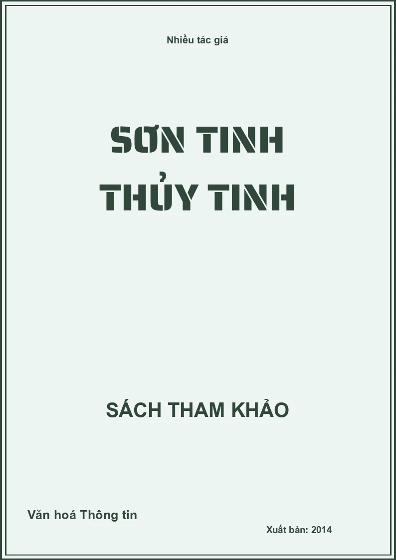 Sơn tinh Thủy tinh