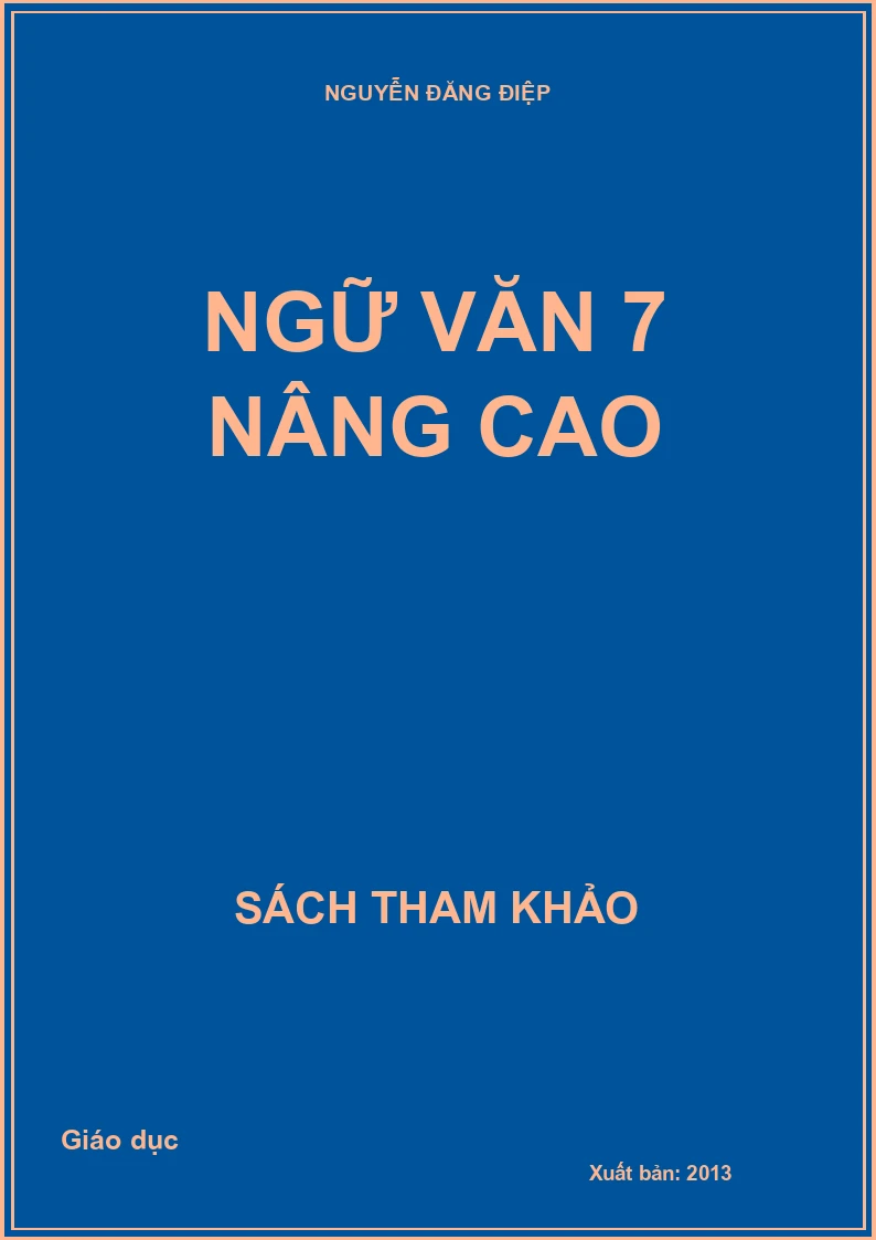Ngữ văn 7 nâng cao