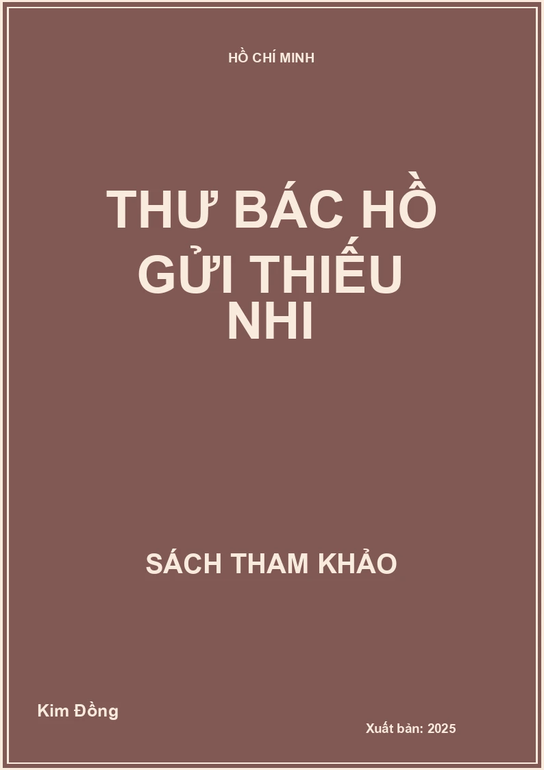 Thư Bác Hồ gửi thiếu nhi