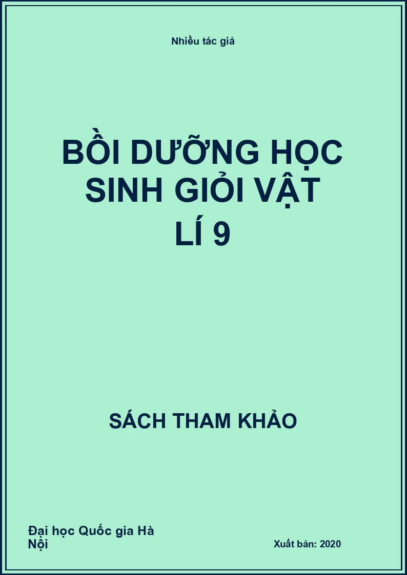 Bồi dưỡng học sinh giỏi Vật lí 9