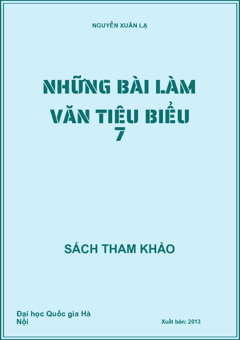 Những bài làm văn tiêu biểu 7