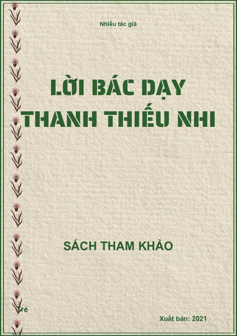 Lời Bác dạy thanh thiếu nhi