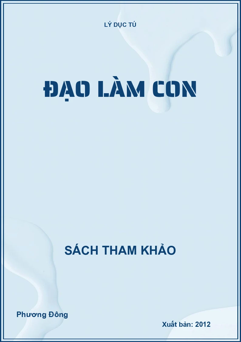 Đạo làm con
