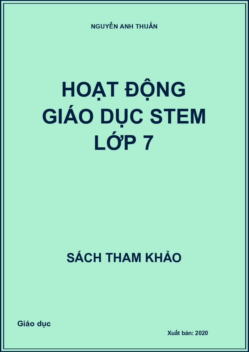Hoạt động giáo dục STEM lớp 7