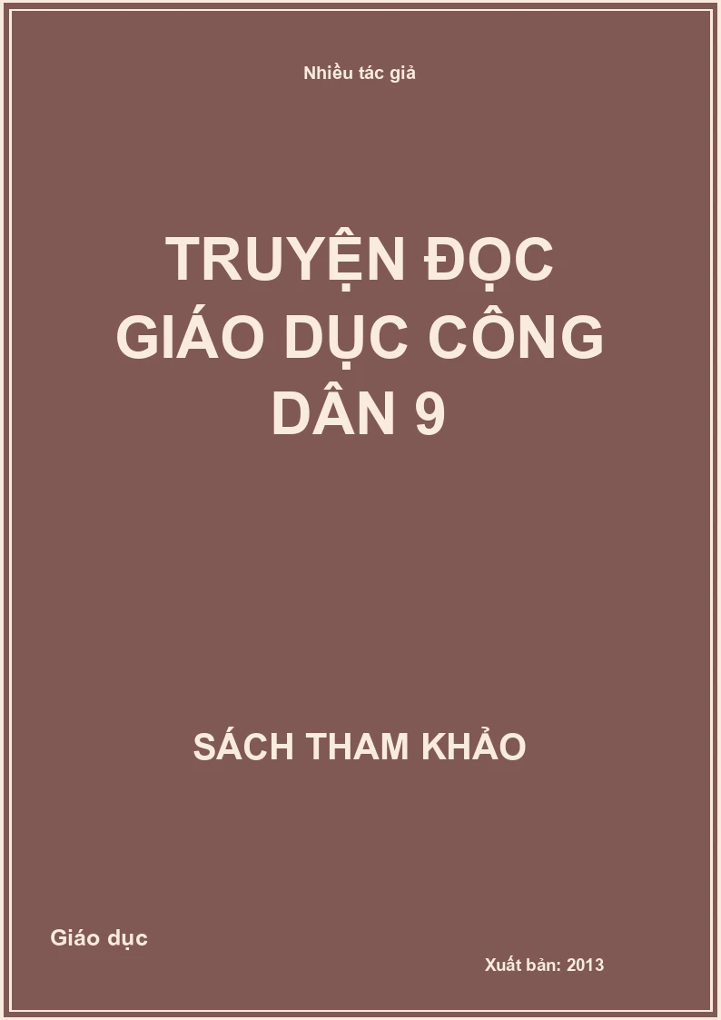 Truyện đọc giáo dục công dân 9
