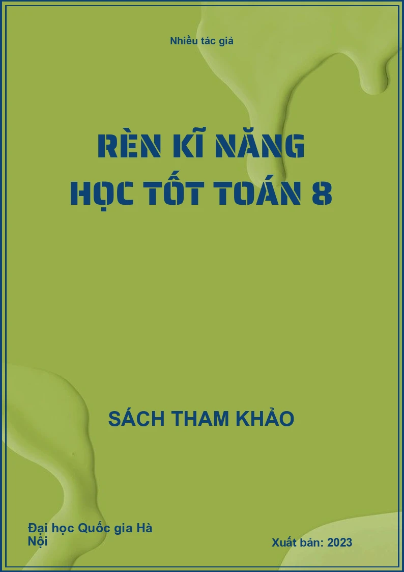 Rèn kĩ năng học tốt Toán 8