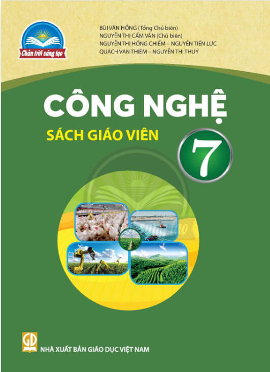 Sách giáo viên Công nghệ 7 - Chân trời sáng tạo
