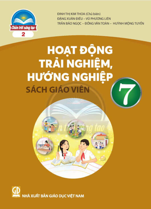 Sách giáo viên Hoạt động trải nghiệm hướng nghiệp 7 - Bản 2 Chân trời sáng tạo