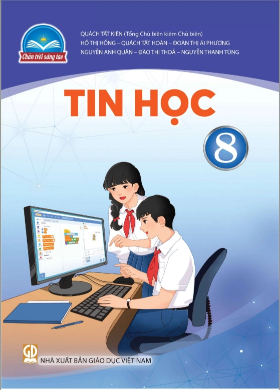 Sách giáo khoa Tin học 8 của bộ sách Chân trời sáng tạo
