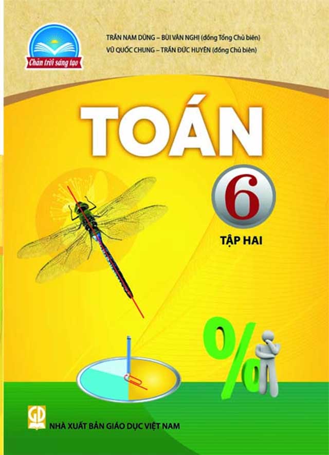 Sách giáo khoa Toán 6 - Tập 2 Chân Trời Sáng Tạo