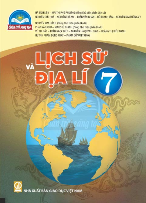 Sách giáo khoa Lịch sử và Địa lí 7 - Chân trời sáng tạo