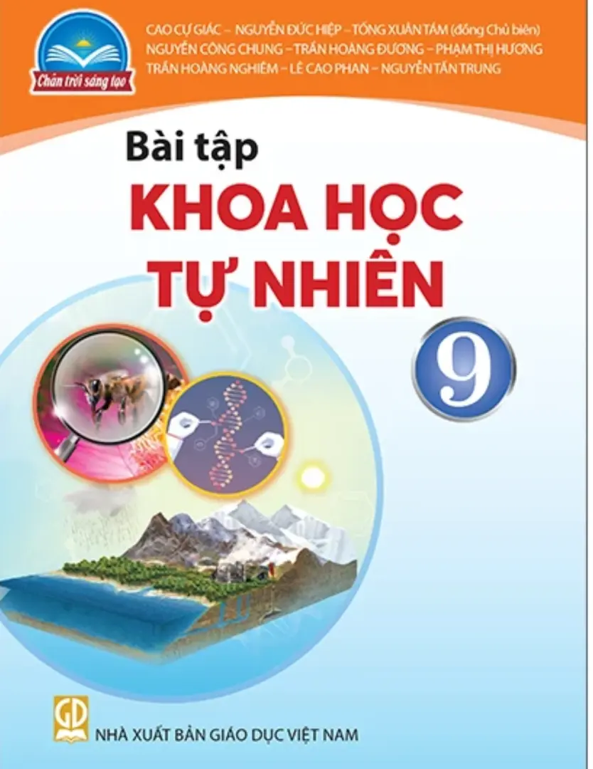 Sách bài tập Khoa học tự nhiên 9 - Chân trời sáng tạo