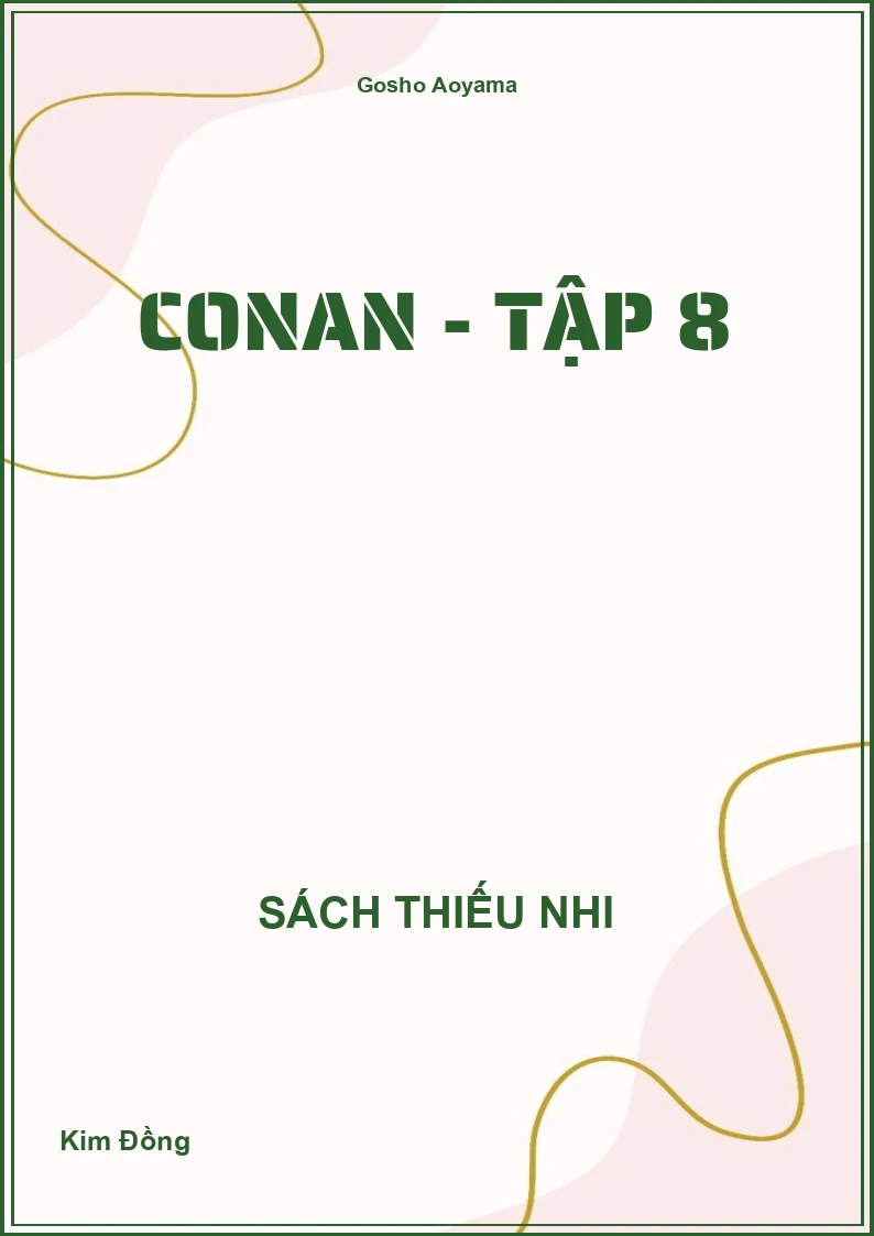 Conan - Tập 8