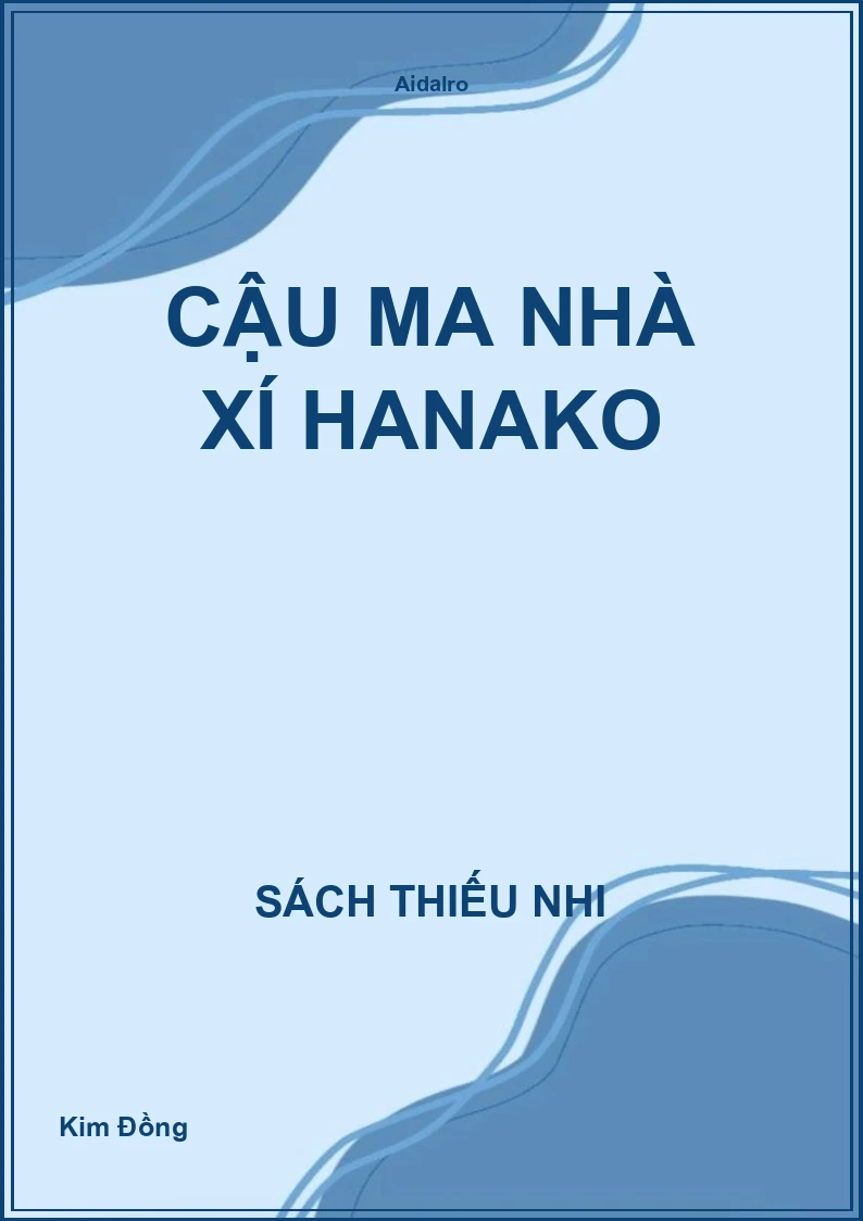 Cậu ma nhà xí HaNaKo