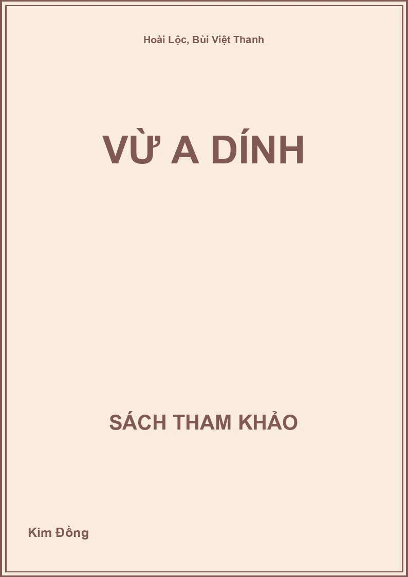 Vừ A Dính