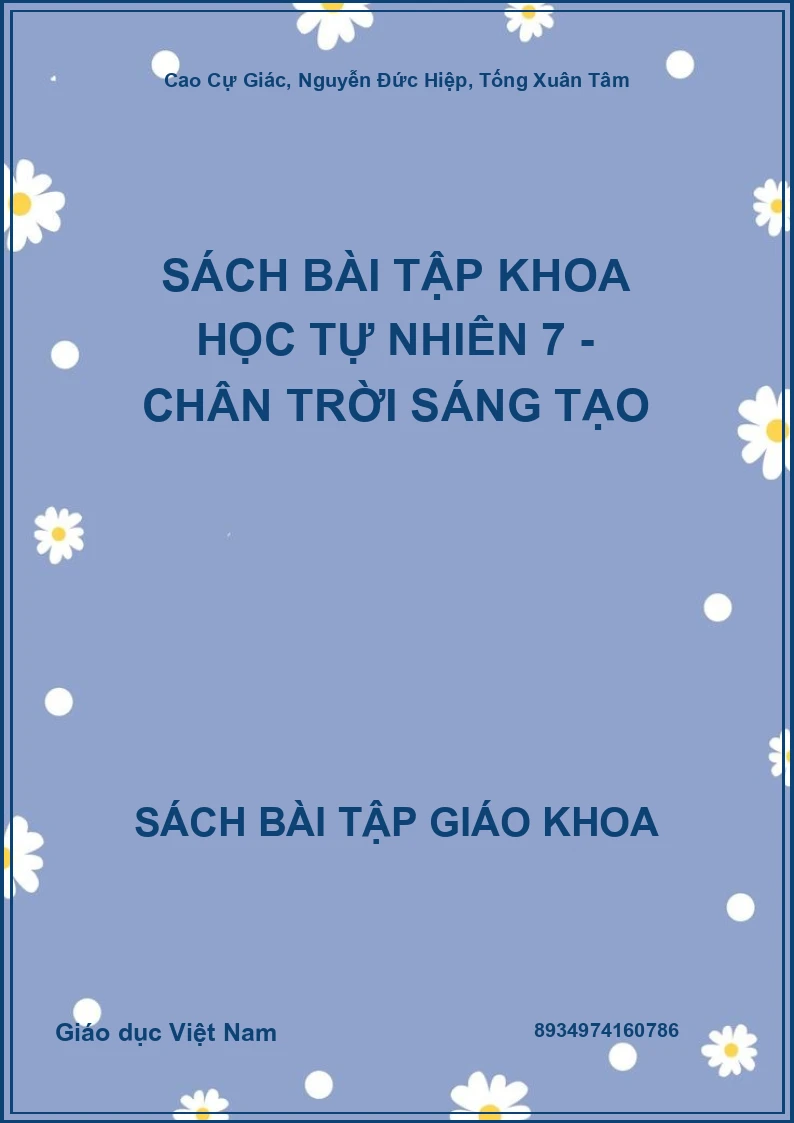 Sách bài tập Khoa học tự nhiên 7 - Chân trời sáng tạo