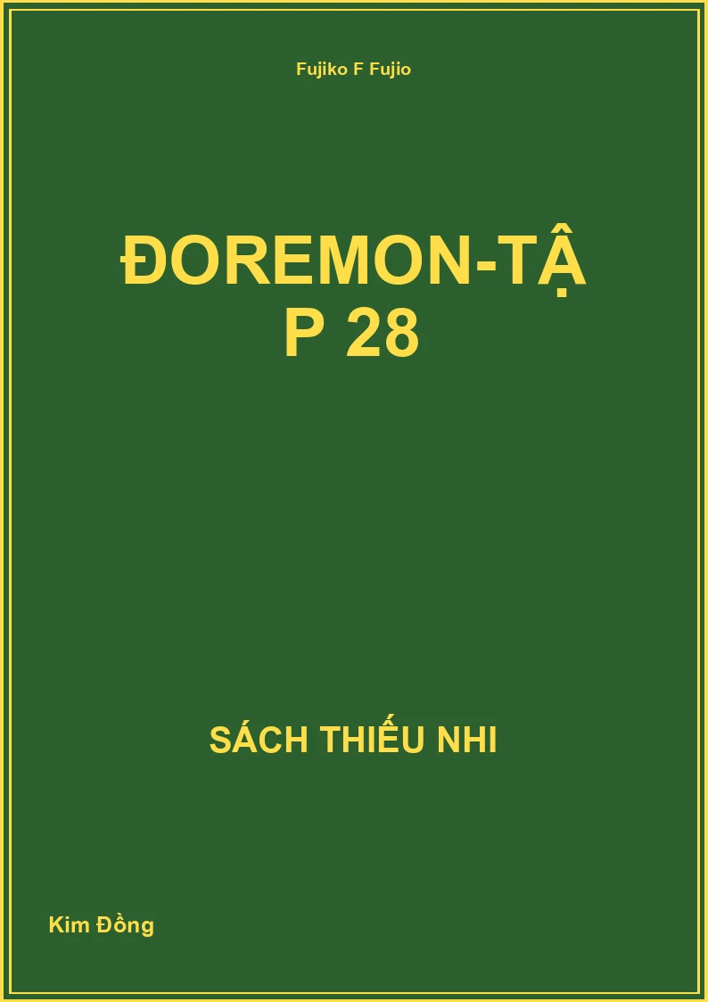 Đoremon-Tập 28