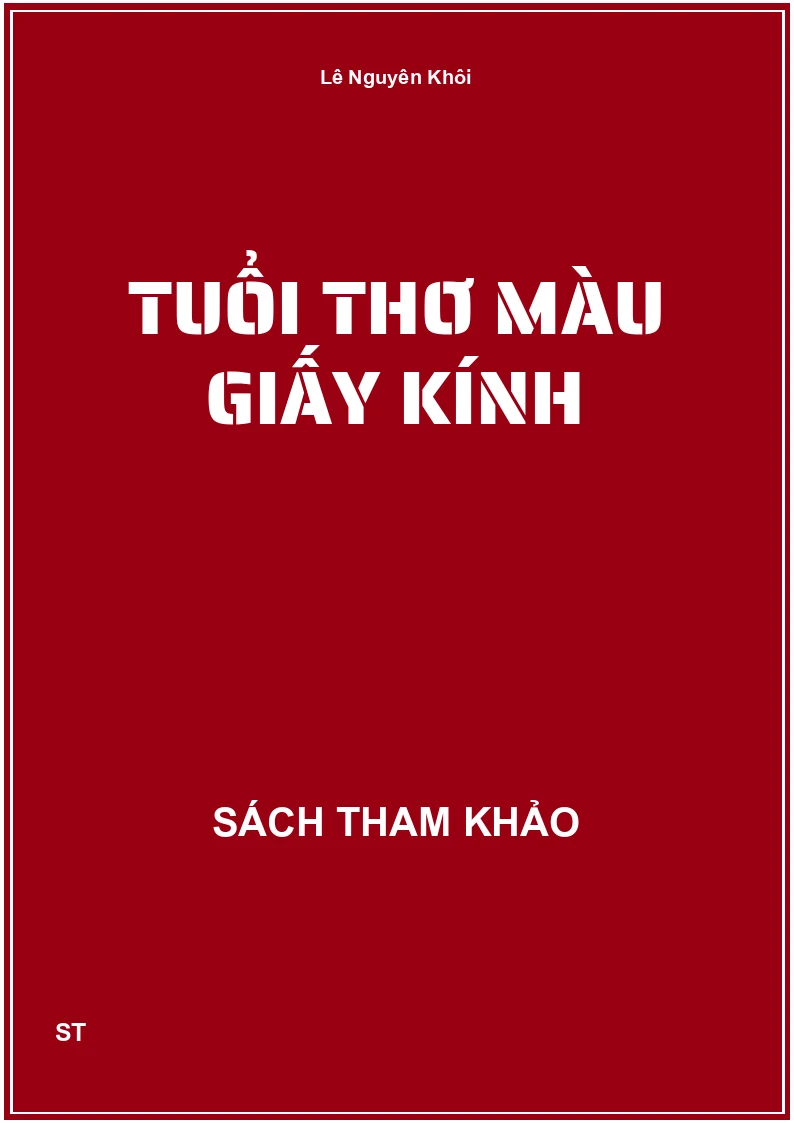 Tuổi Thơ Màu Giấy Kính
