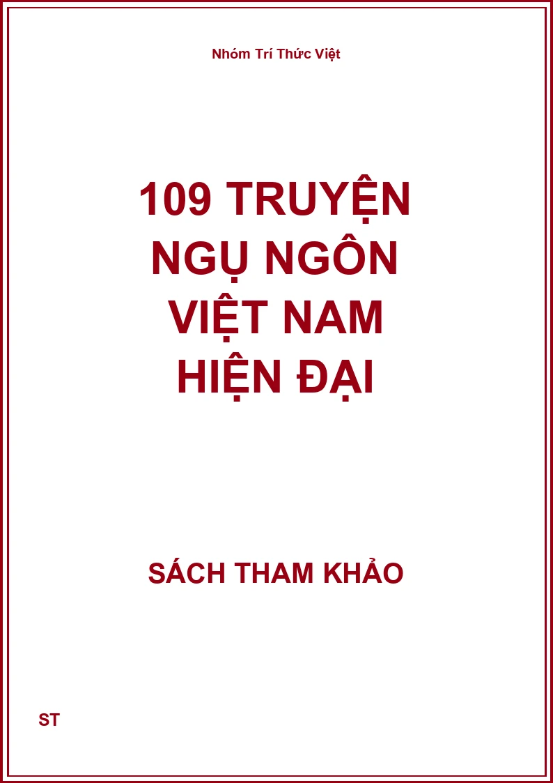 109 Truyện Ngụ Ngôn Việt Nam Hiện Đại
