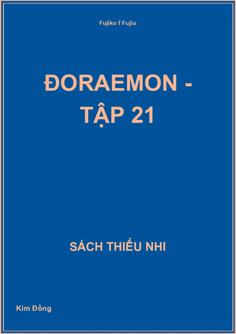 Đoraemon - Tập 21