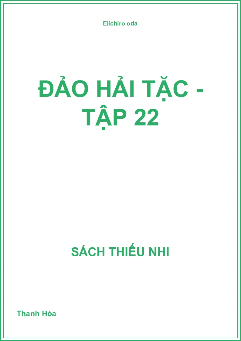 Đảo hải tặc - Tập 22