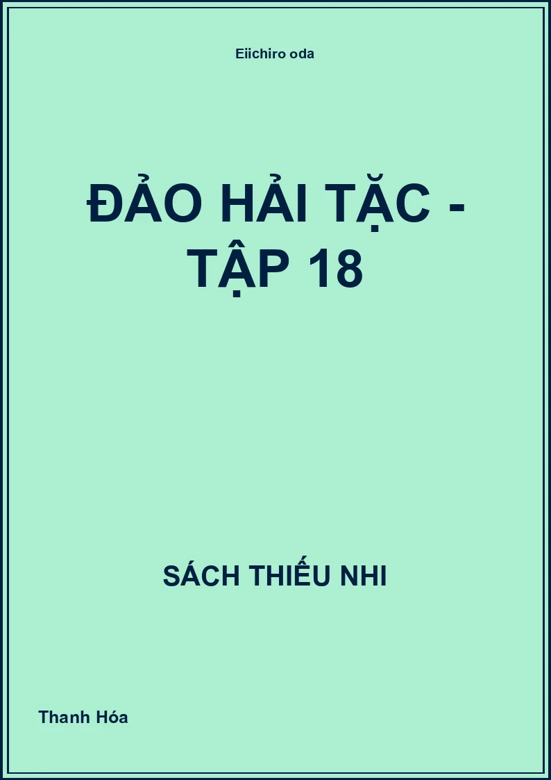 Đảo hải tặc - Tập 18