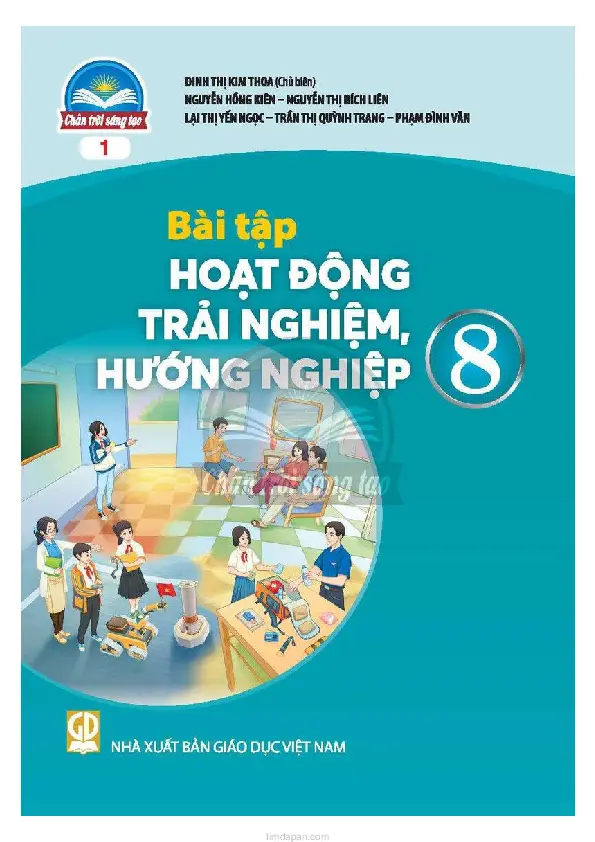 Sách bài tập Hoạt động trải nghiệm,hướng nghiệp 8 Bản 1 - Chân trời sáng tạo
