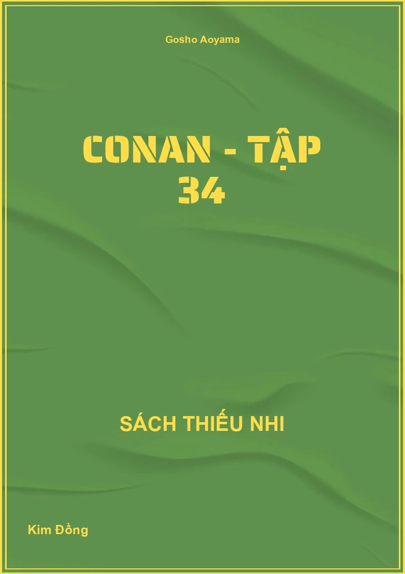 Conan - Tập 34