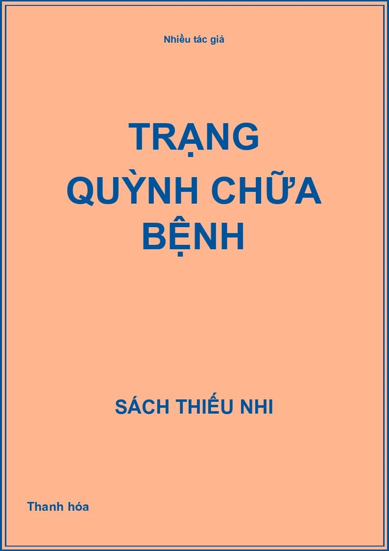 Trạng Quỳnh chữa bệnh