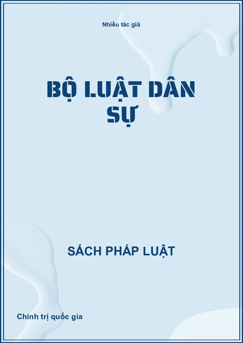 Bộ luật dân sự