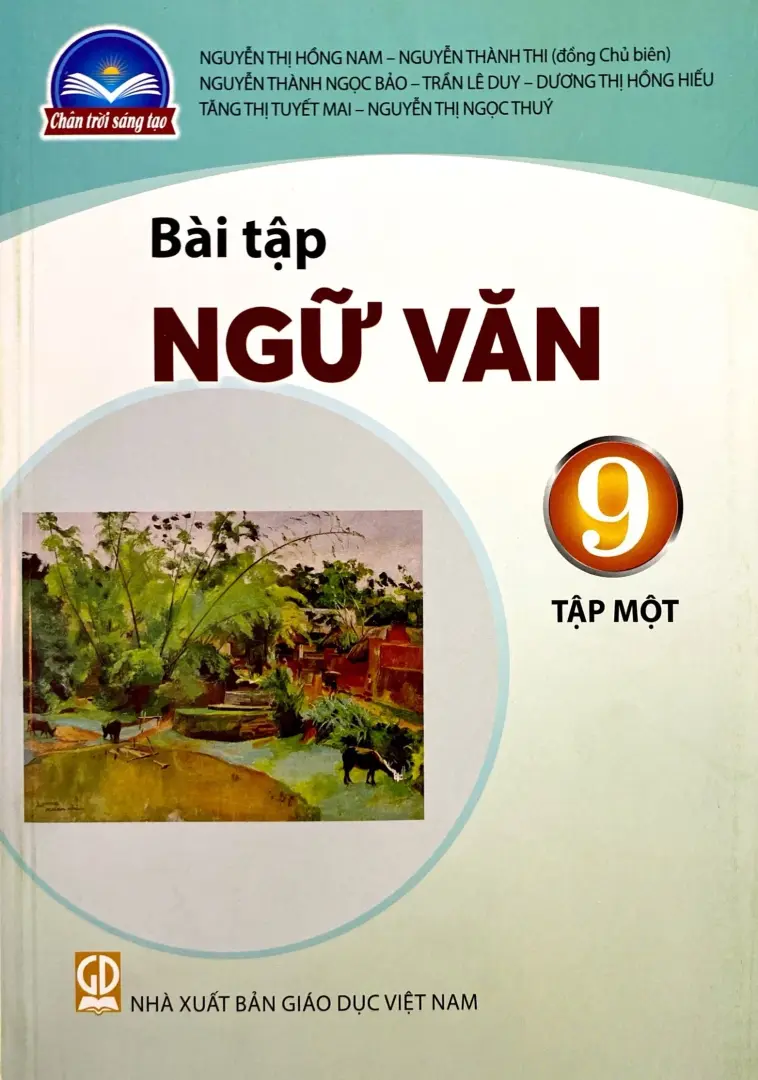 Sách Bài Tập Ngữ Văn 9 Tập 1 - Chân Trời Sáng Tạo