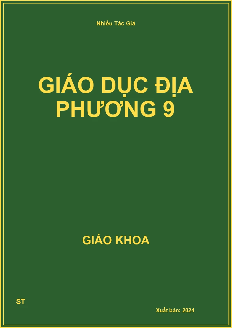 Giáo Dục Địa Phương 9
